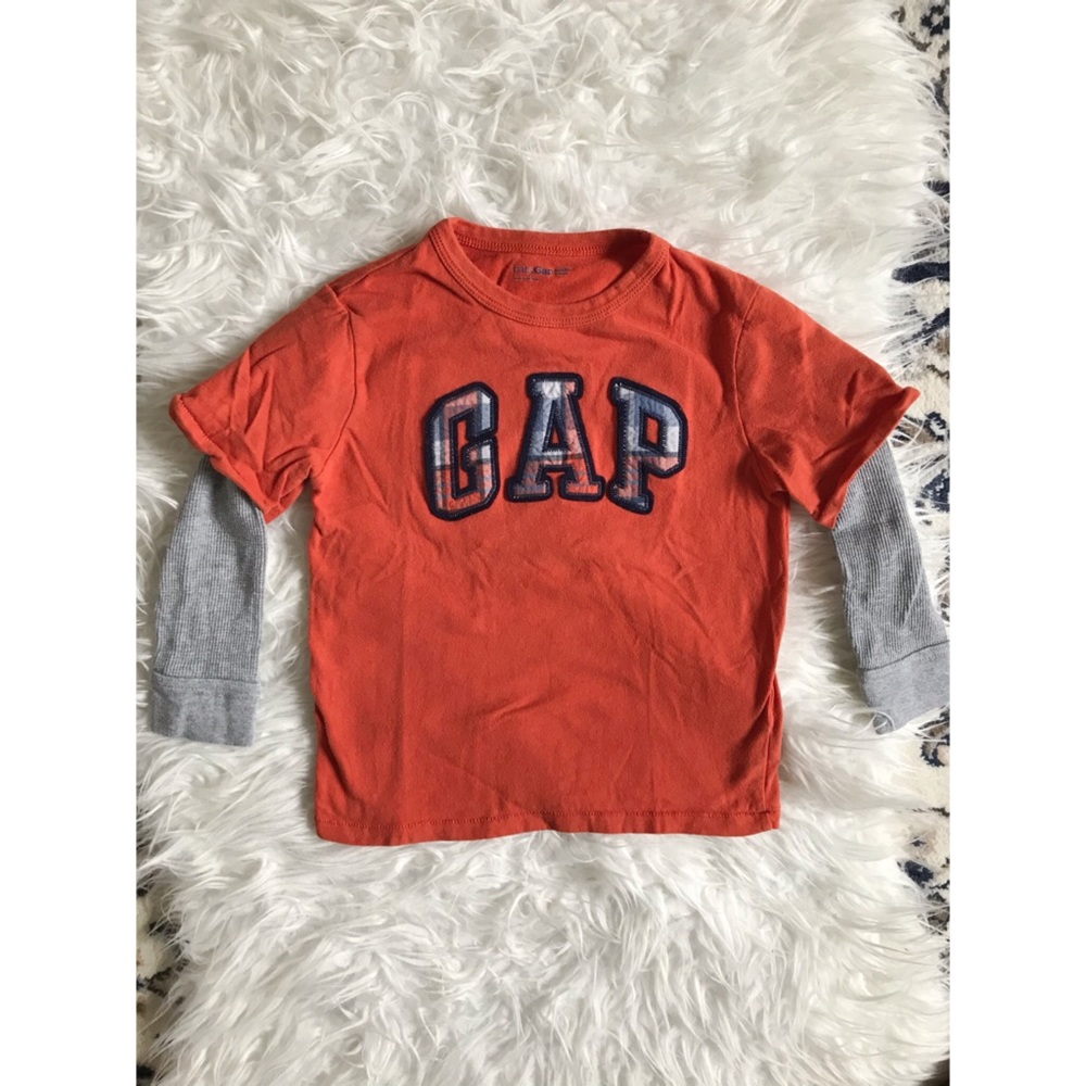 Gap Baby Size 4 Thermal Sleeves Tee